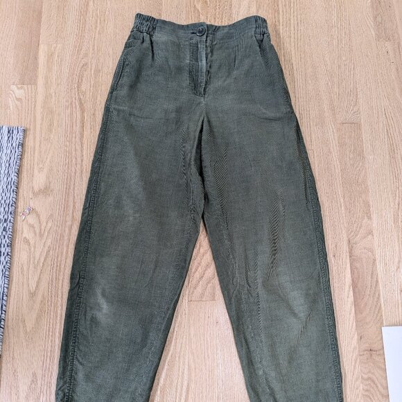 COS organic cotton-corduroy pants in relaxed fit - Picture 1 of 6